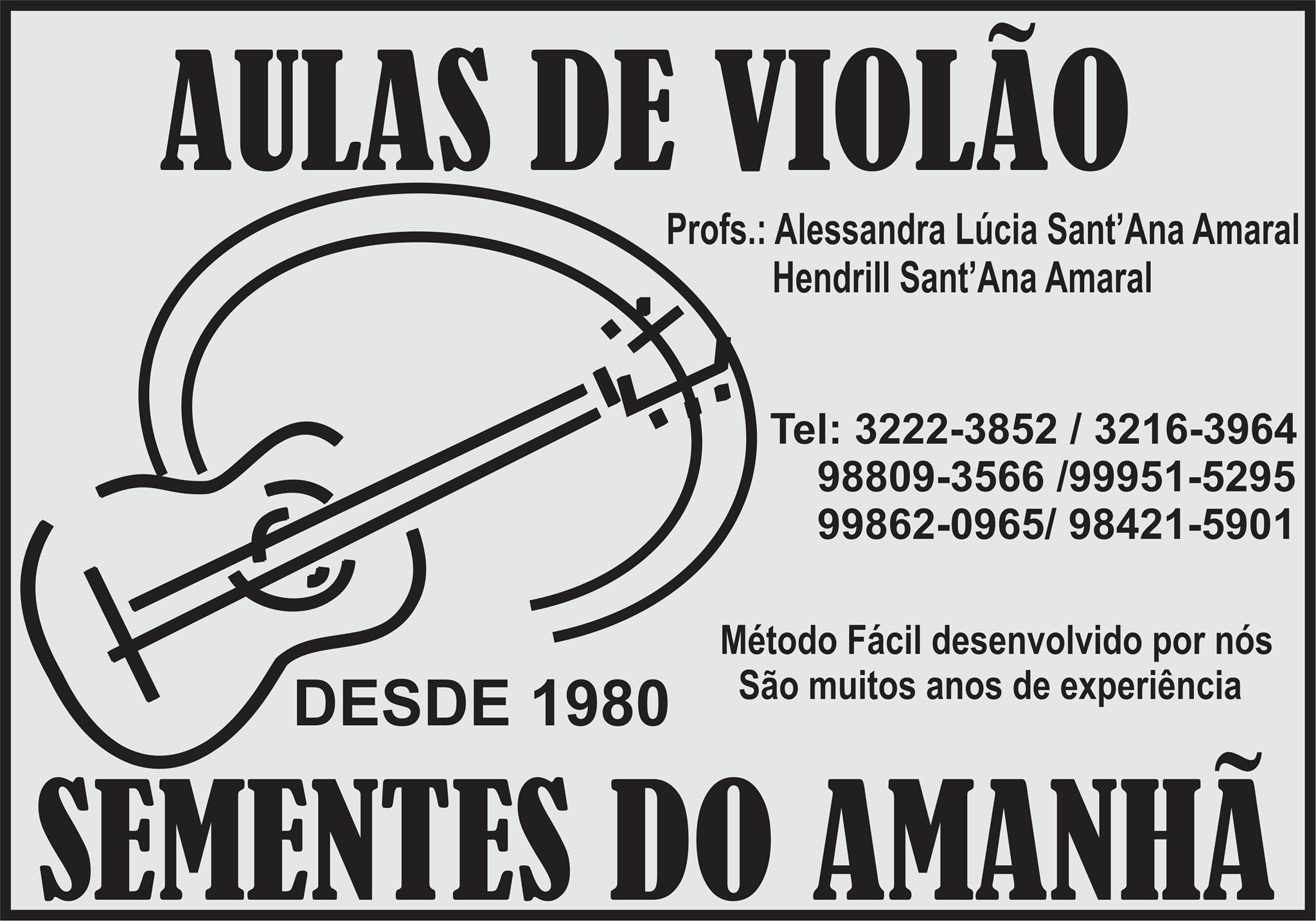 Aulas Violão Sementes Do Amanhã